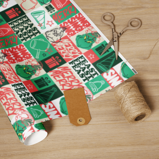 The Grinch Sing! Gift Wrap