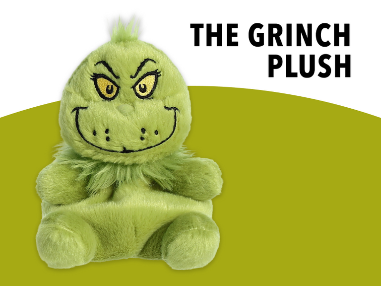 The Grinch Plush - Banner
