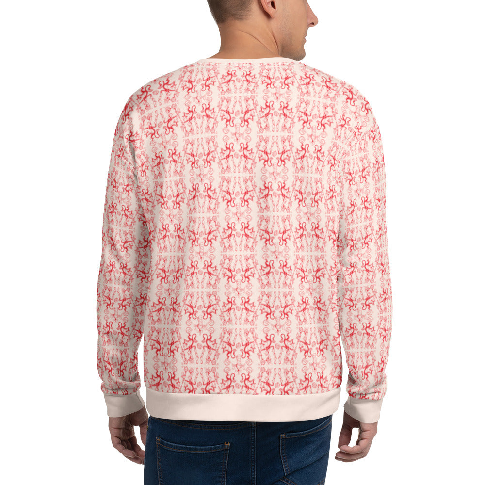 The Cat in the Hat Abstract Pattern Sweatshirt