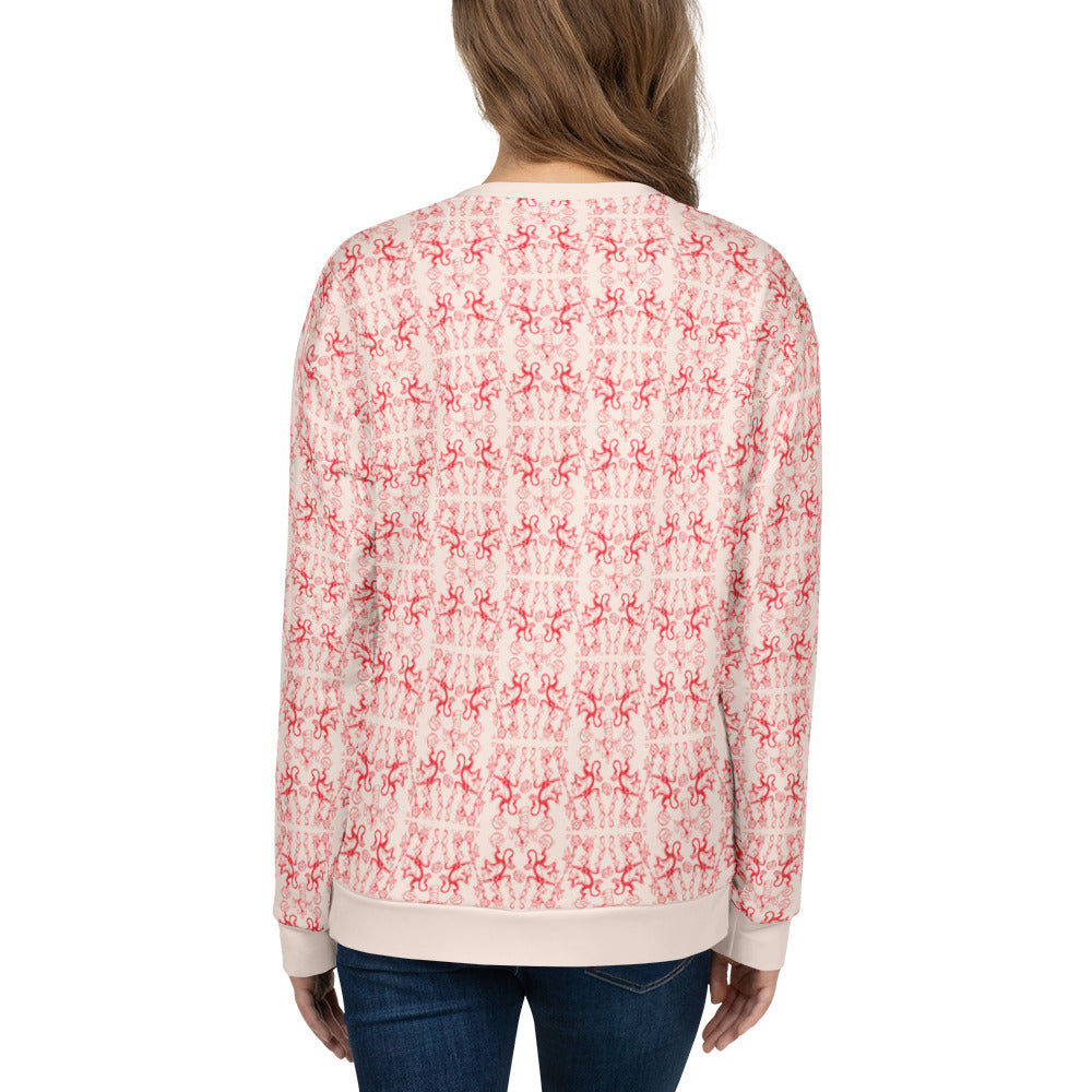 The Cat in the Hat Abstract Pattern Sweatshirt