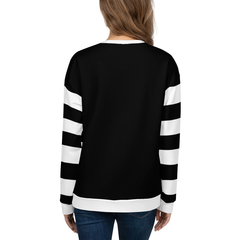 The Cat in the Hat Face Striped Sweatshirt