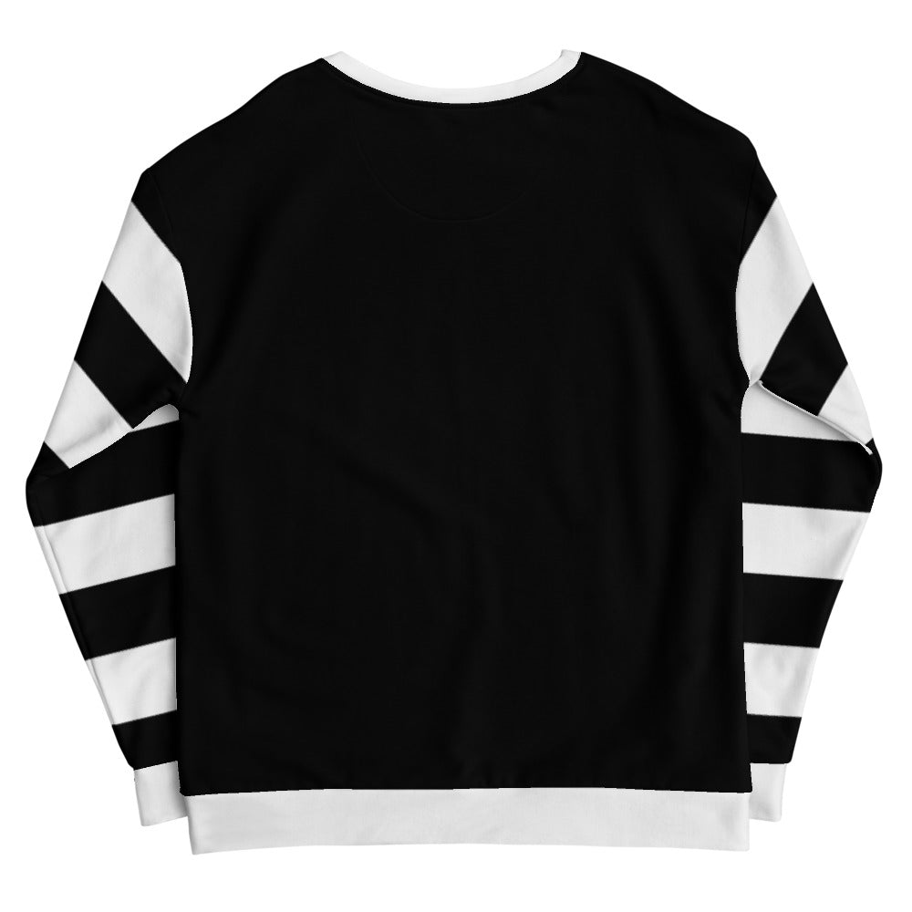 The Cat in the Hat Face Striped Sweatshirt