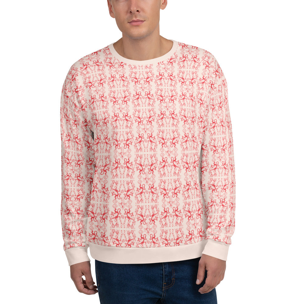 The Cat in the Hat Abstract Pattern Sweatshirt