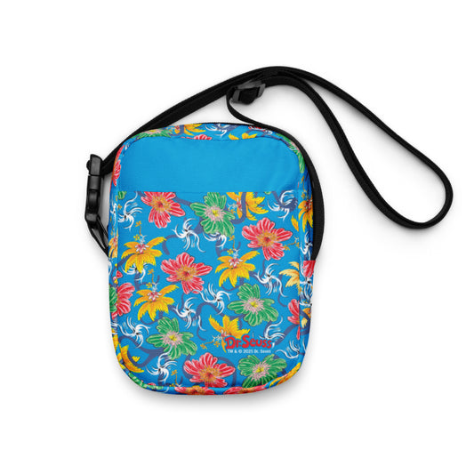 Dr. Seuss Happy Birthday To You Floral Crossbody Bag