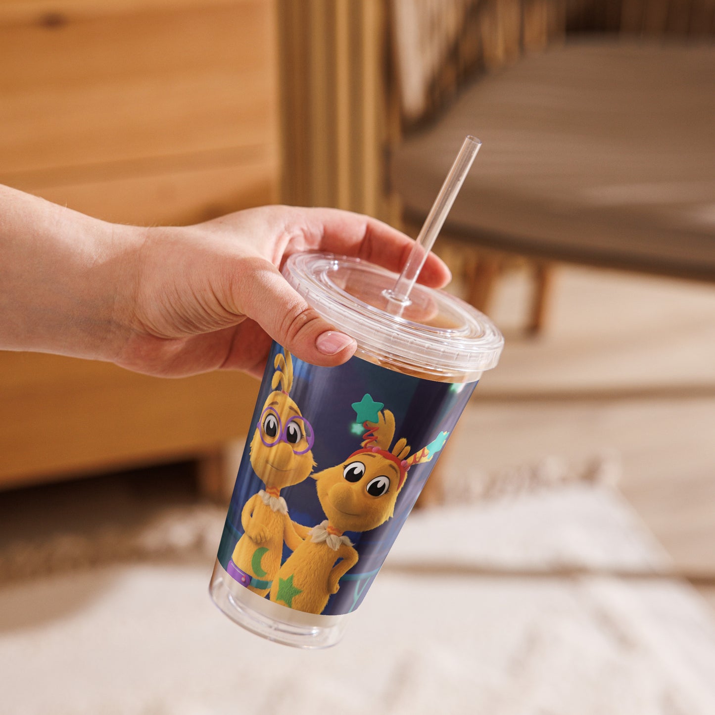 Dr. Seuss's The Sneetches Clear Plastic Tumbler Actually, Definitely, Yeah!