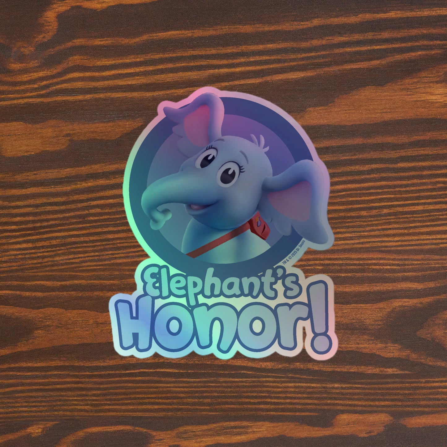 Horton Holographic Sticker Elephant’s Honor