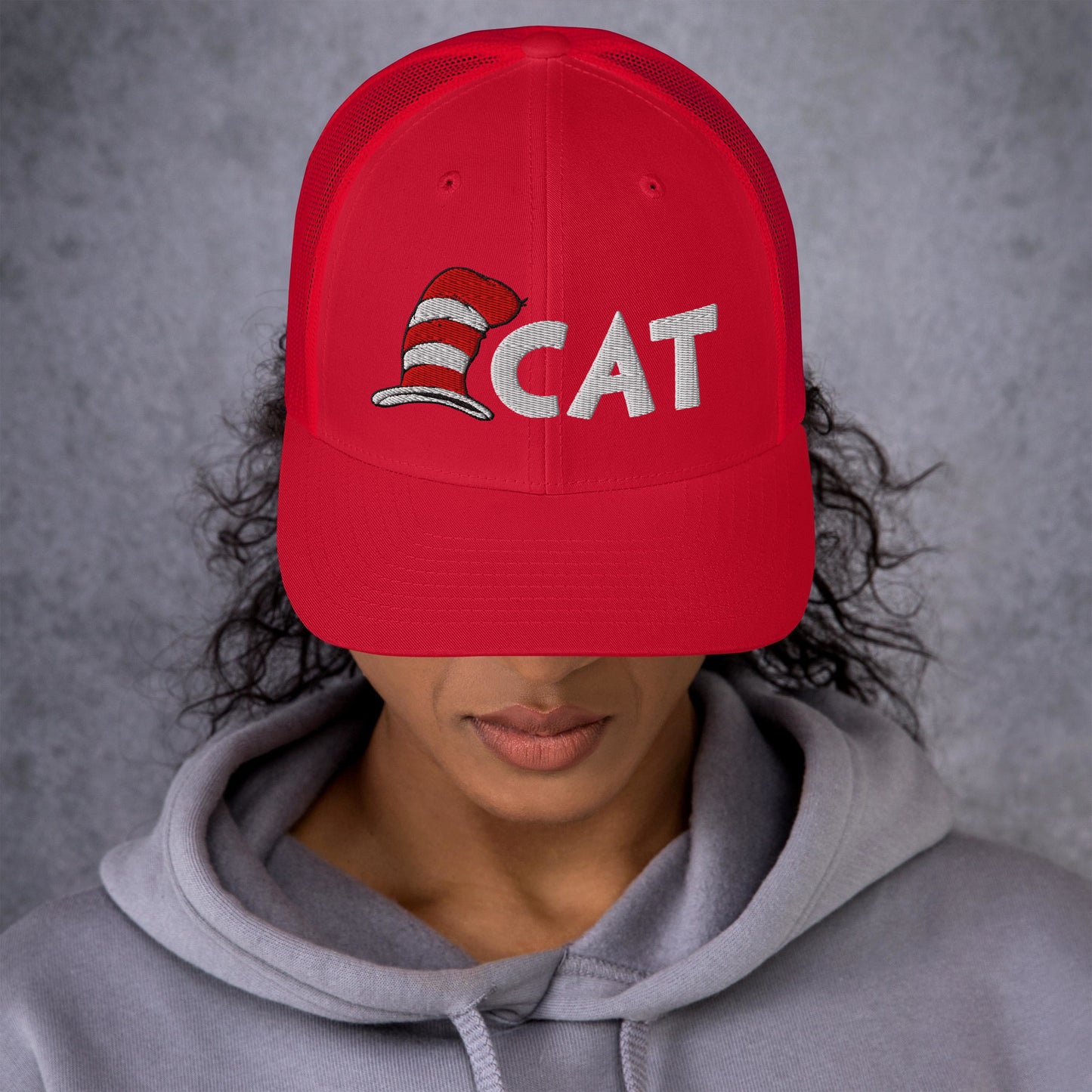 The Cat in the Hat Trucker Hat "CAT"