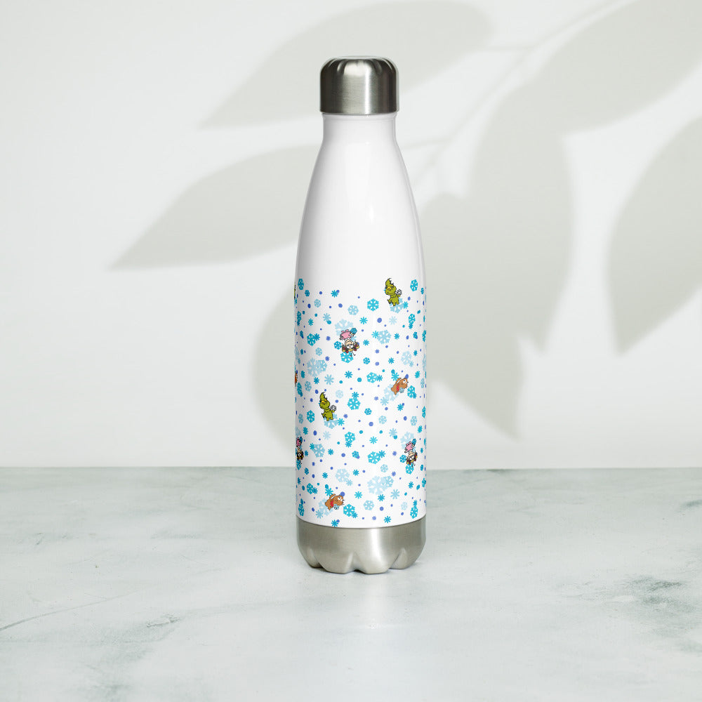 The Grinch Snowy Characters Stainless Steel Water Bottle