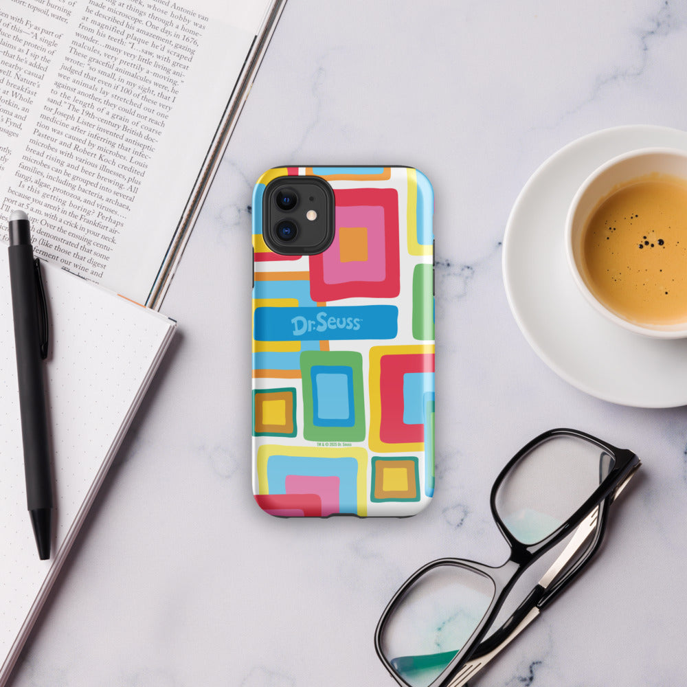 Hop on Pop Abstract Pattern iPhone Case