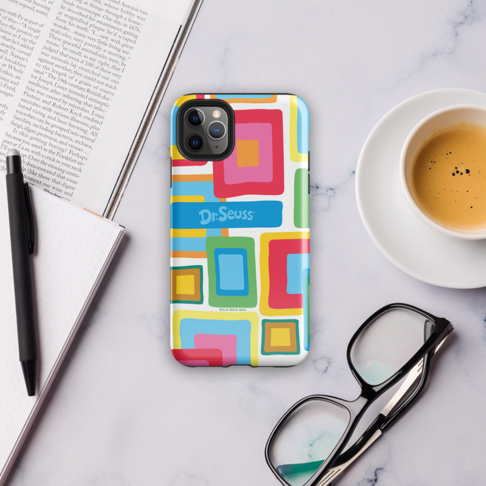 Hop on Pop Abstract Pattern iPhone Case
