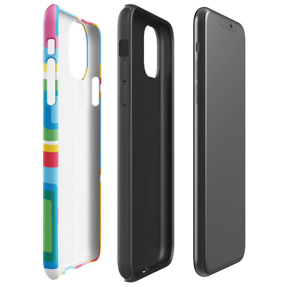 Hop on Pop Abstract Pattern iPhone Case