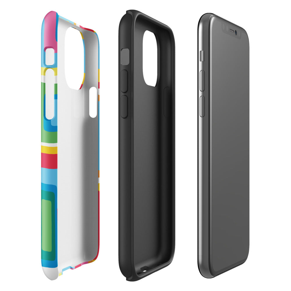 Hop on Pop Abstract Pattern iPhone Case