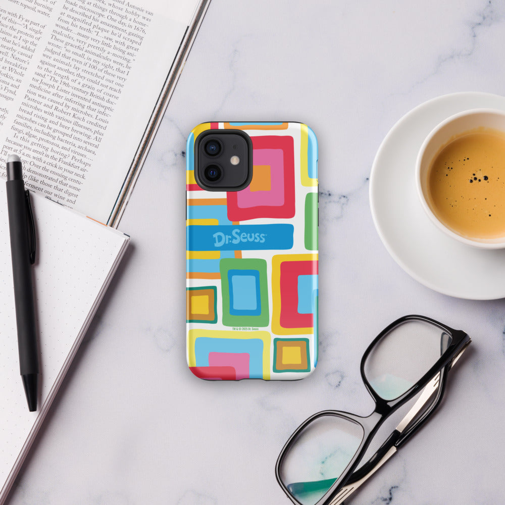 Hop on Pop Abstract Pattern iPhone Case
