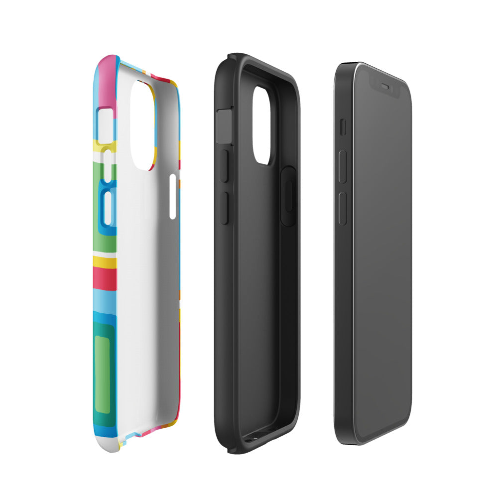 Hop on Pop Abstract Pattern iPhone Case