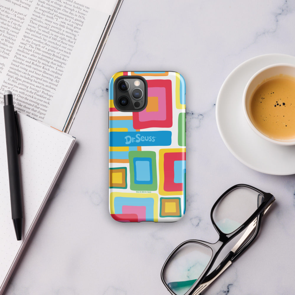 Hop on Pop Abstract Pattern iPhone Case