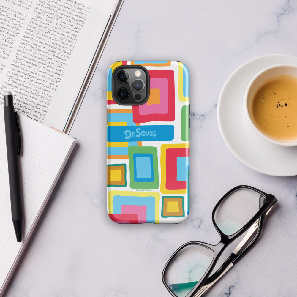 Hop on Pop Abstract Pattern iPhone Case