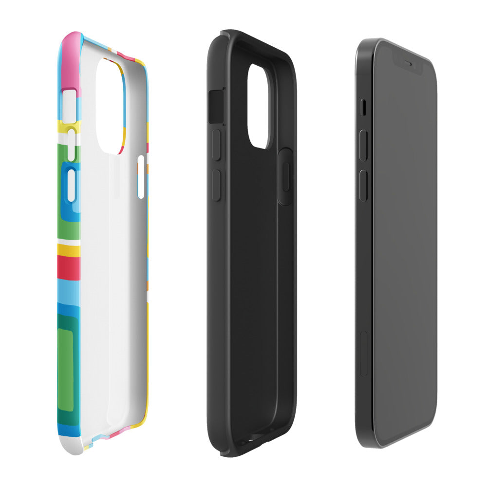 Hop on Pop Abstract Pattern iPhone Case