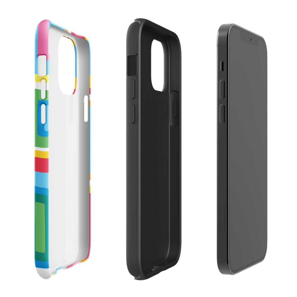 Hop on Pop Abstract Pattern iPhone Case