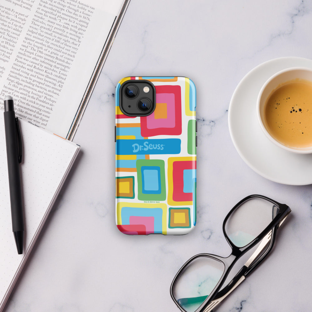 Hop on Pop Abstract Pattern iPhone Case