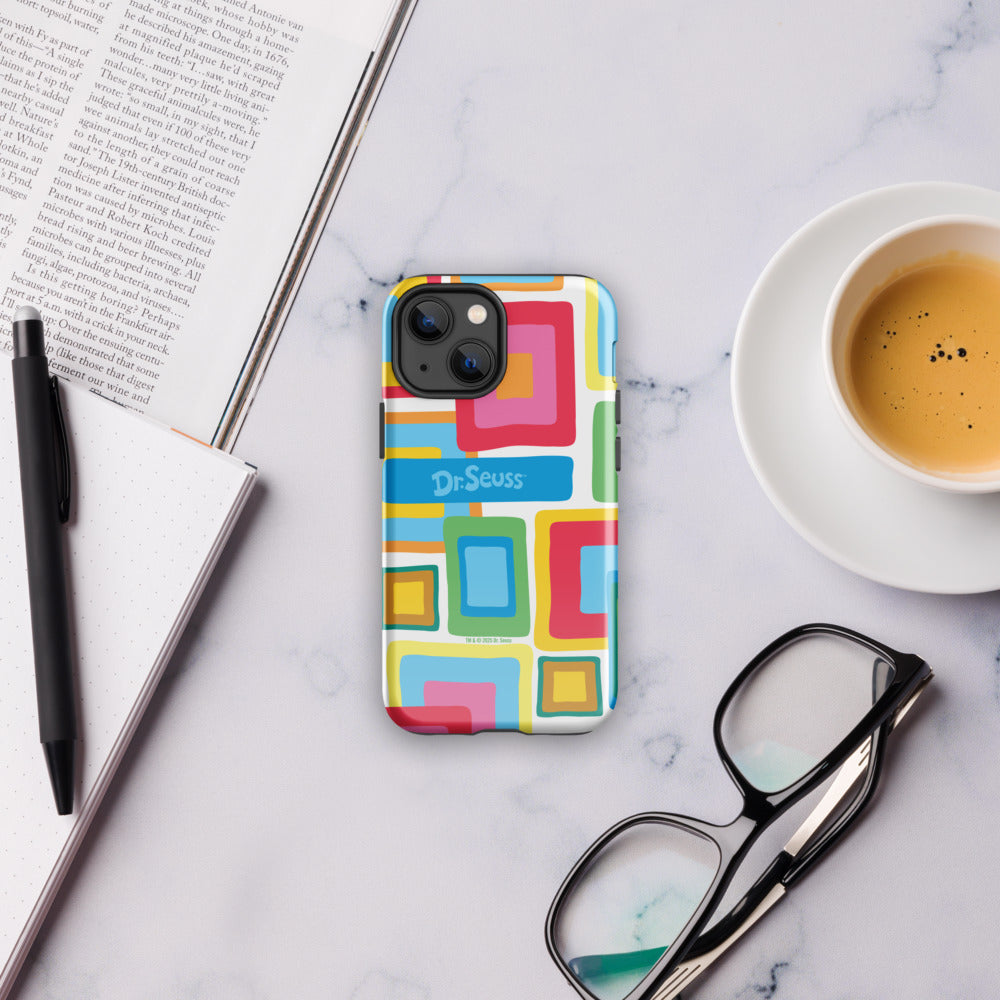 Hop on Pop Abstract Pattern iPhone Case