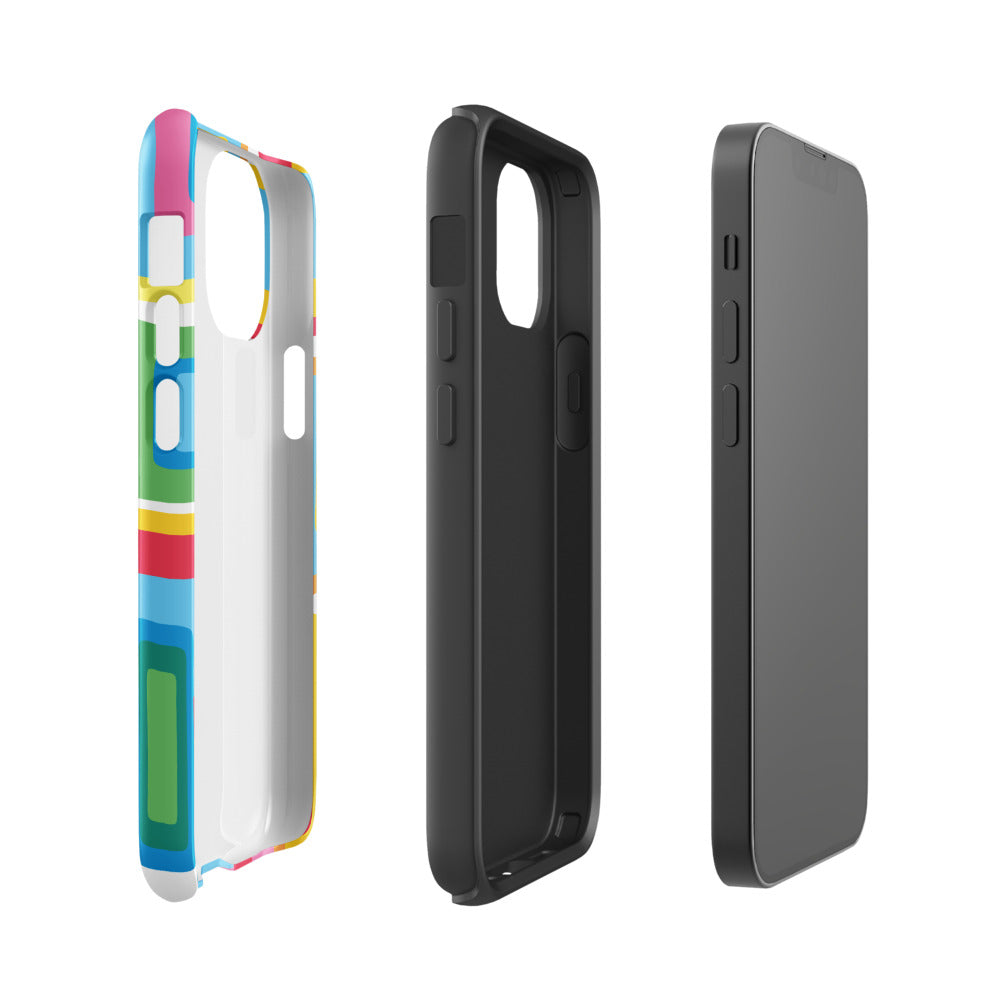 Hop on Pop Abstract Pattern iPhone Case