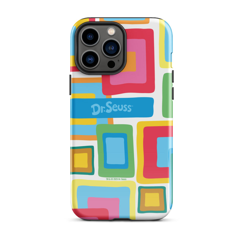 Hop on Pop Abstract Pattern iPhone Case iPhone 13 Pro Max