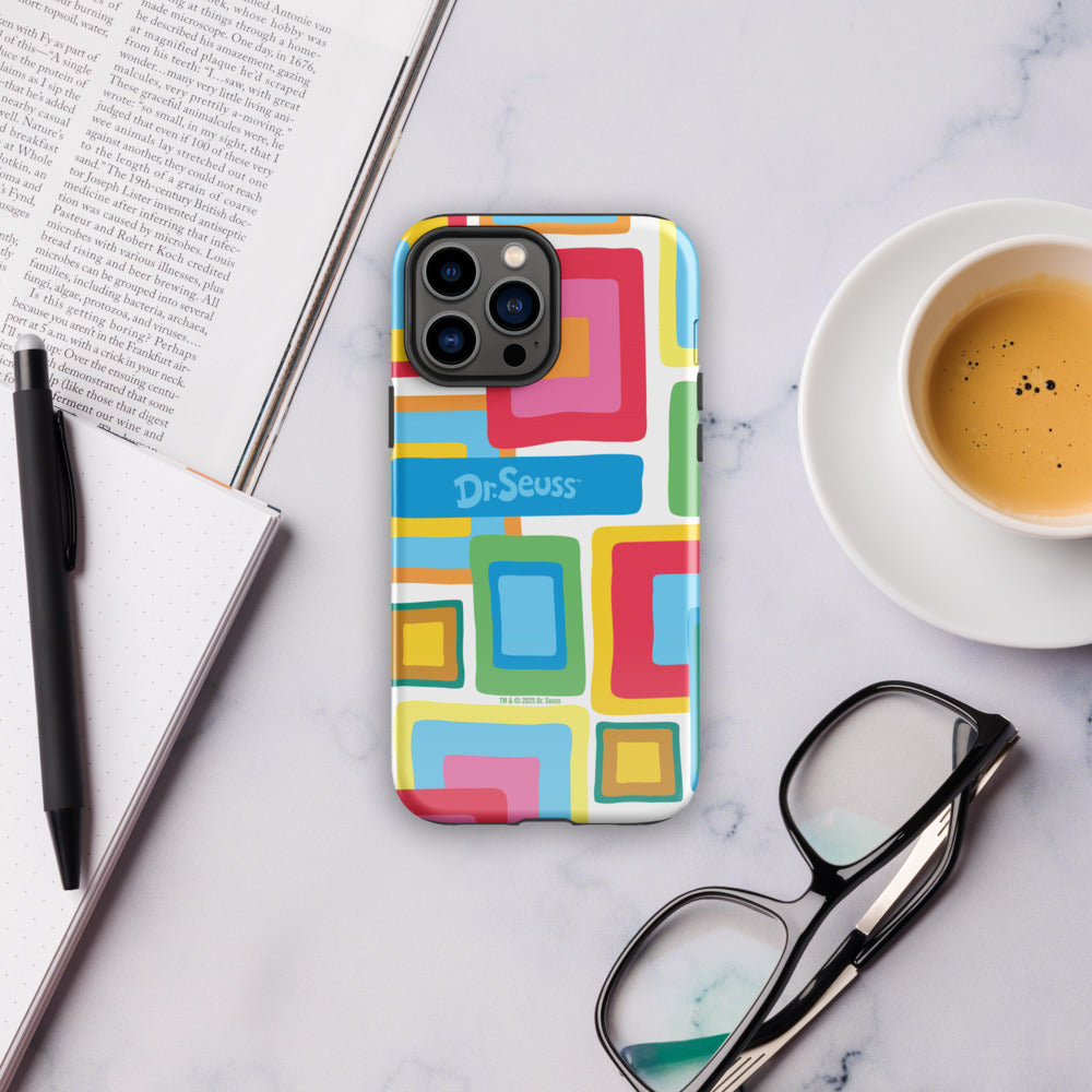 Hop on Pop Abstract Pattern iPhone Case