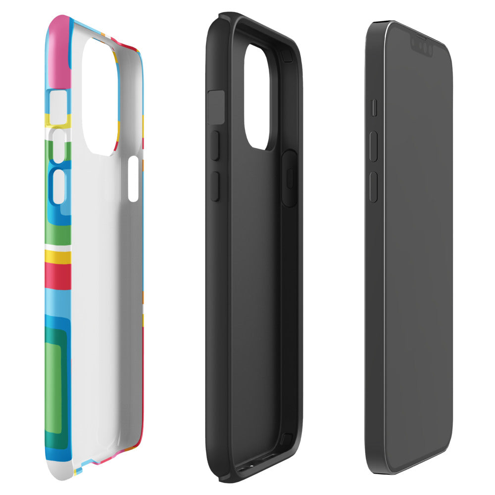 Hop on Pop Abstract Pattern iPhone Case
