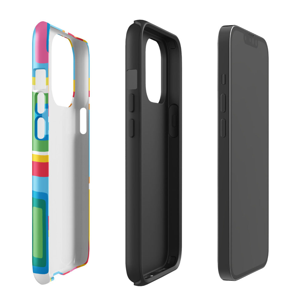 Hop on Pop Abstract Pattern iPhone Case