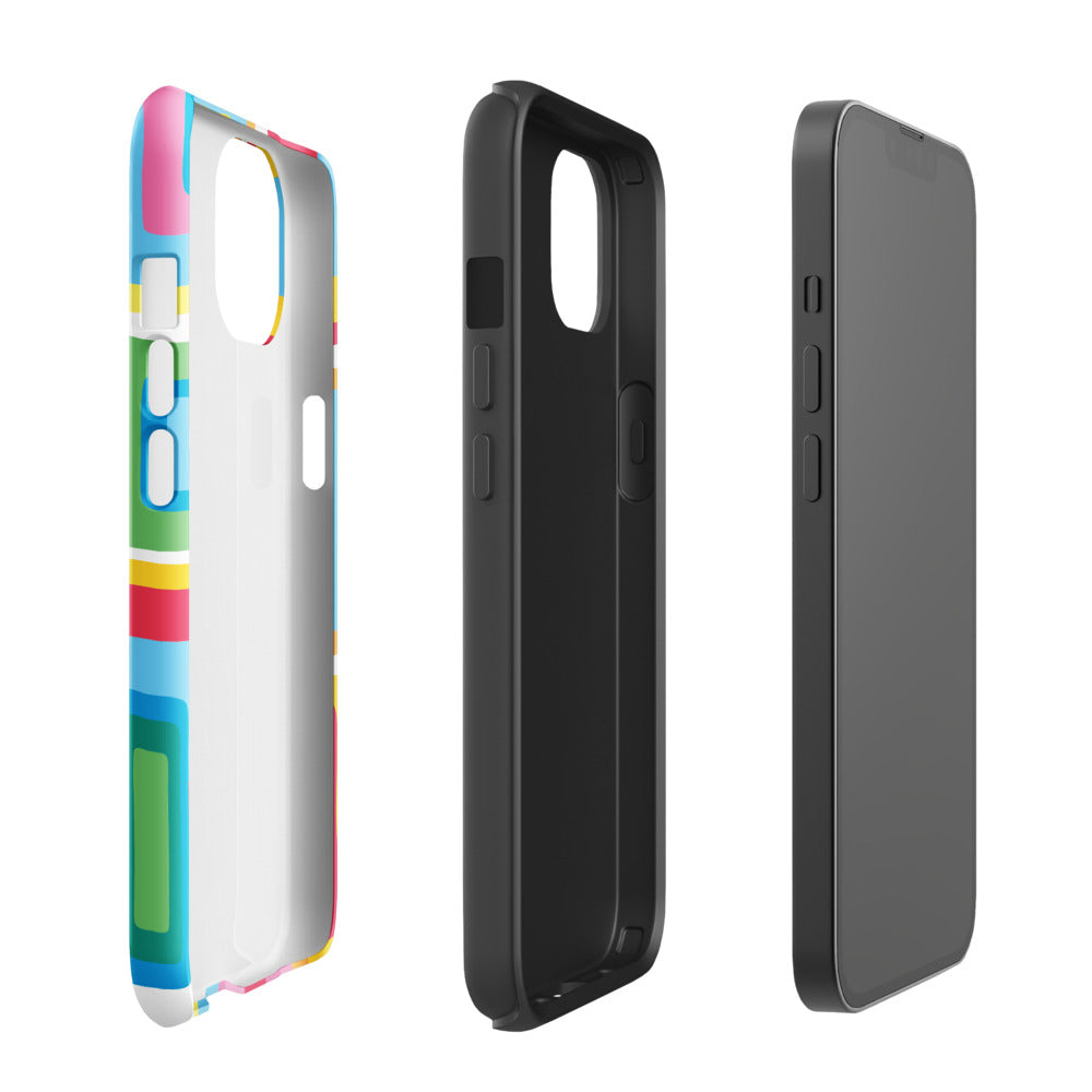 Hop on Pop Abstract Pattern iPhone Case