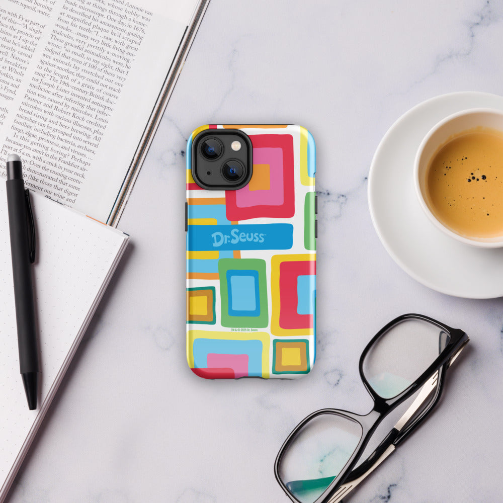Hop on Pop Abstract Pattern iPhone Case