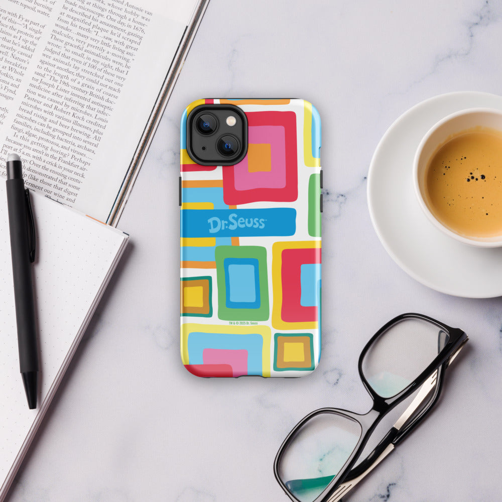 Hop on Pop Abstract Pattern iPhone Case