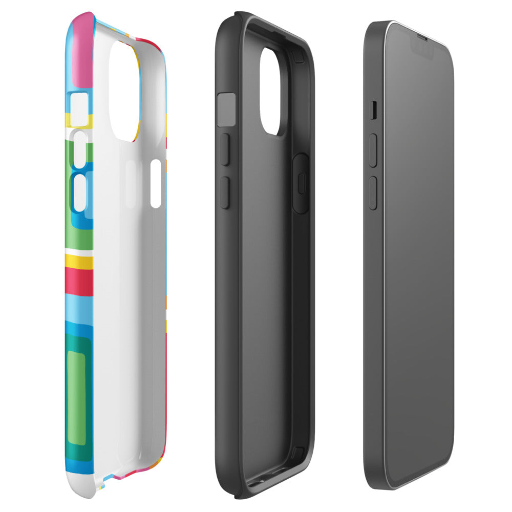 Hop on Pop Abstract Pattern iPhone Case