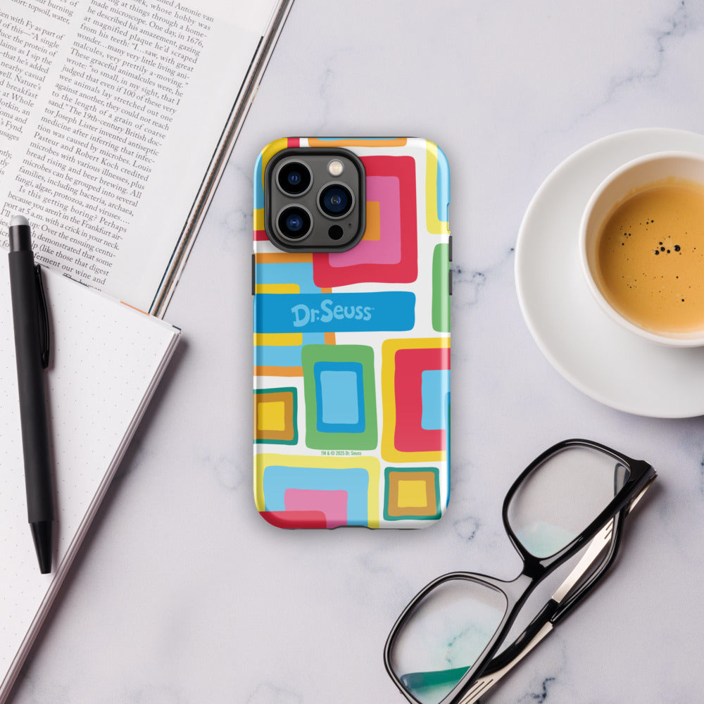 Hop on Pop Abstract Pattern iPhone Case