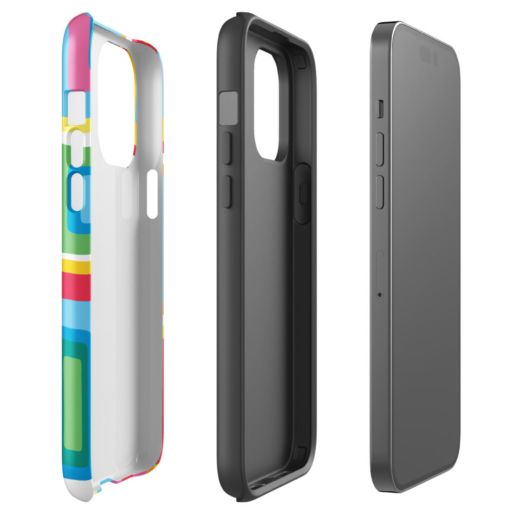 Hop on Pop Abstract Pattern iPhone Case