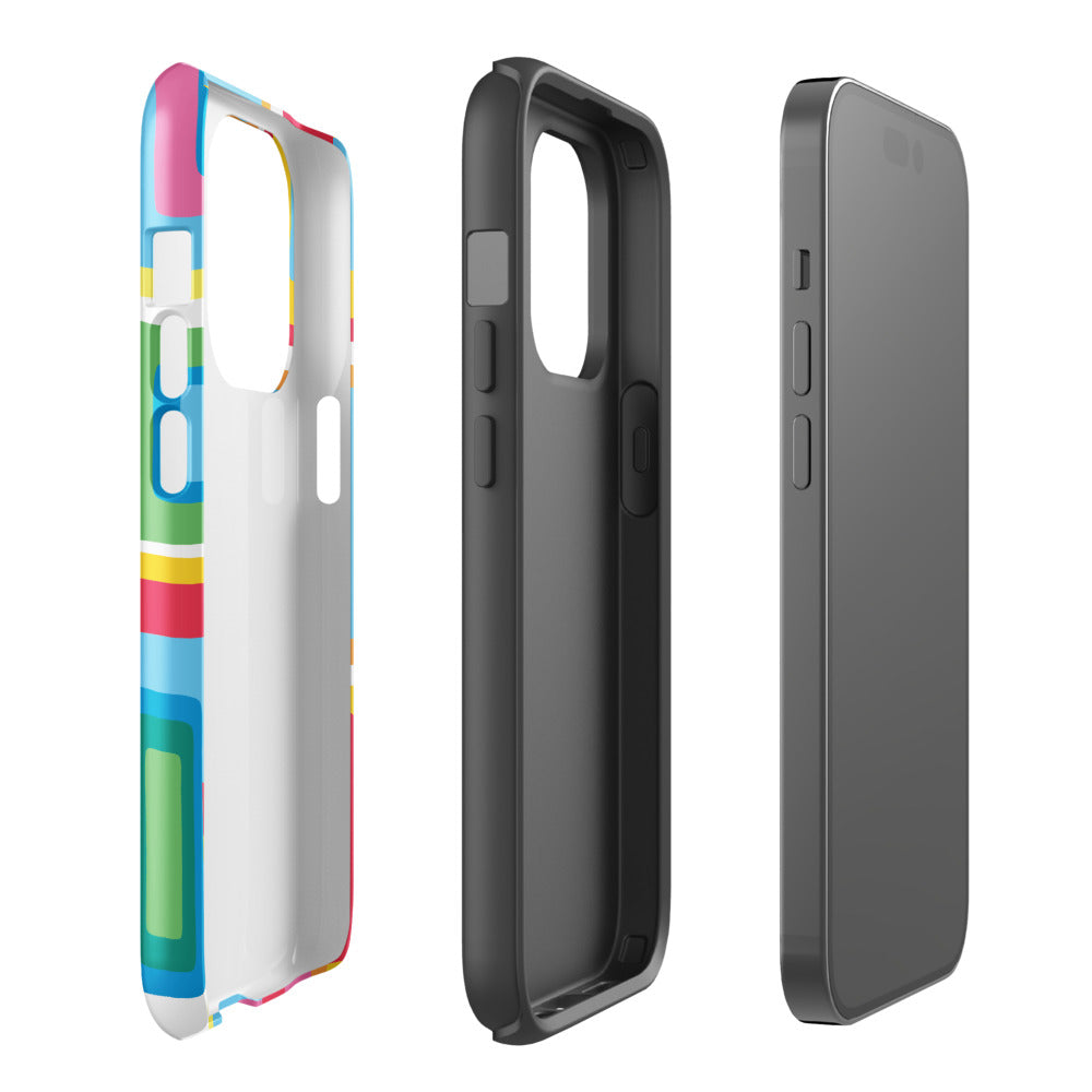 Hop on Pop Abstract Pattern iPhone Case