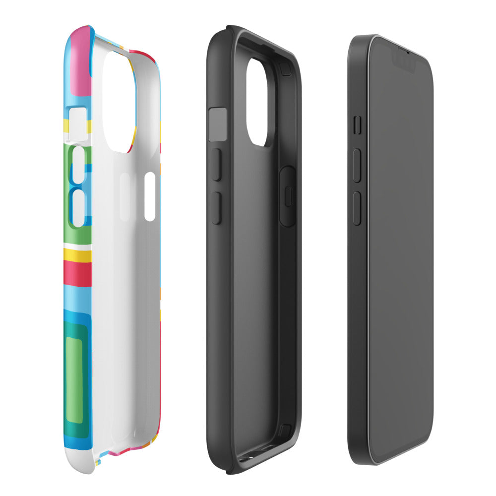 Hop on Pop Abstract Pattern iPhone Case