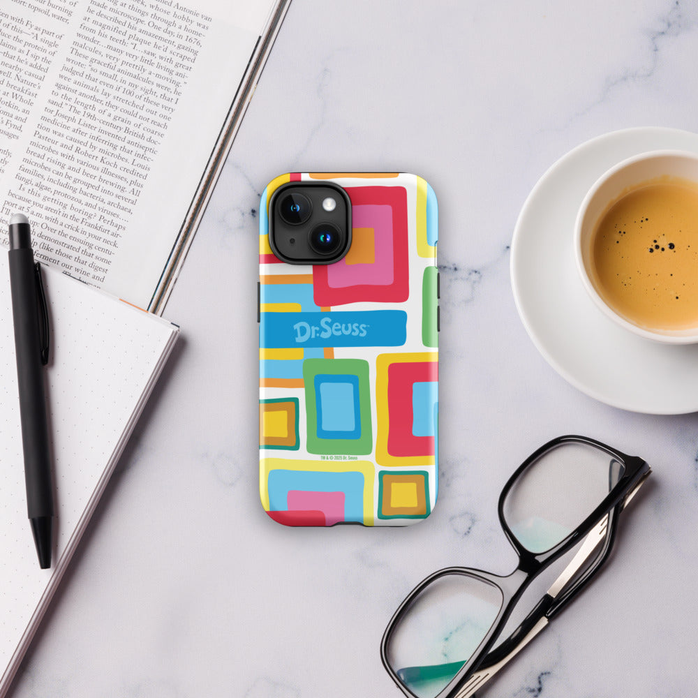 Hop on Pop Abstract Pattern iPhone Case