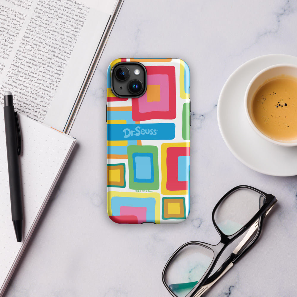 Hop on Pop Abstract Pattern iPhone Case