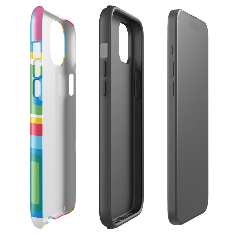 Hop on Pop Abstract Pattern iPhone Case