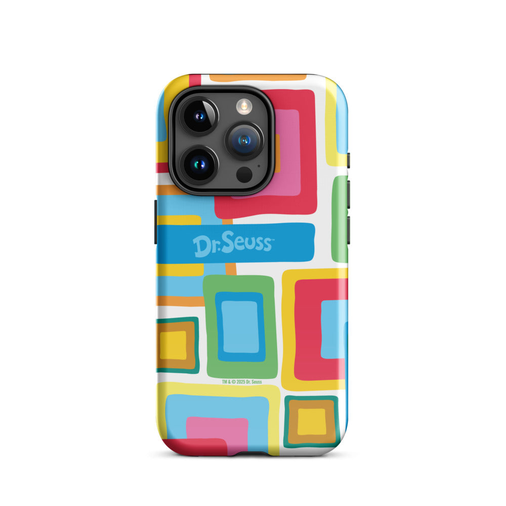 Hop on Pop Abstract Pattern iPhone Case iPhone 15 Pro