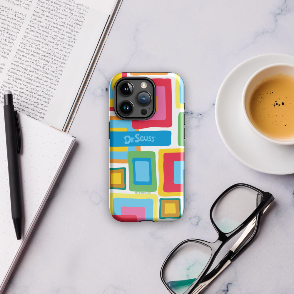 Hop on Pop Abstract Pattern iPhone Case