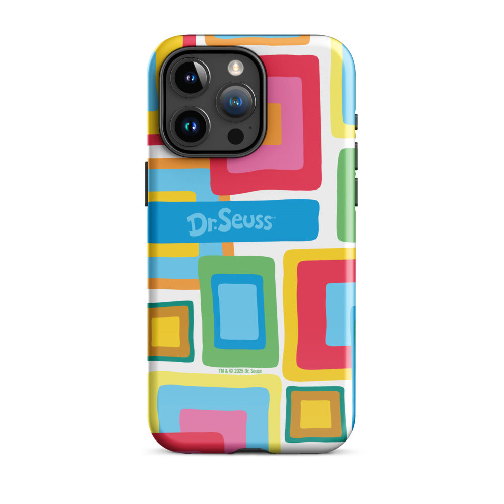 Hop on Pop Abstract Pattern iPhone Case iPhone 15 Pro Max