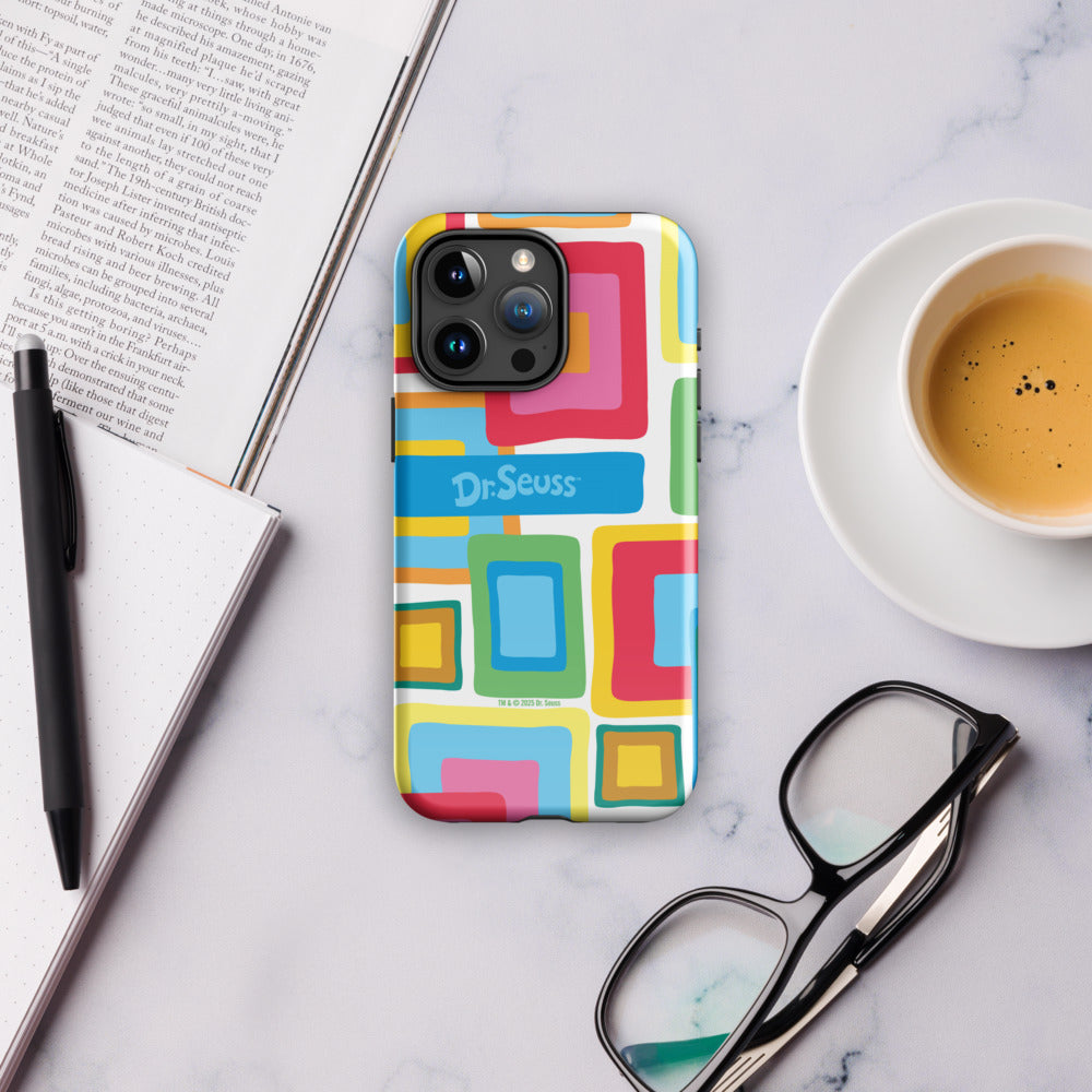 Hop on Pop Abstract Pattern iPhone Case