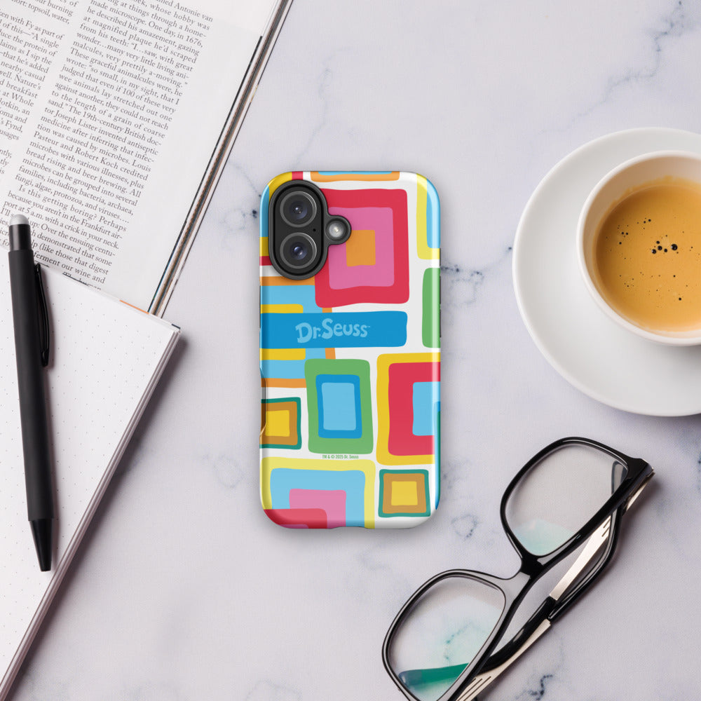 Hop on Pop Abstract Pattern iPhone Case