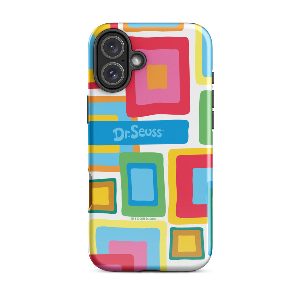 Hop on Pop Abstract Pattern iPhone Case iPhone 16 Plus