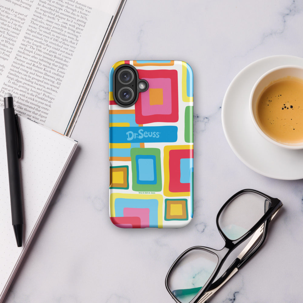 Hop on Pop Abstract Pattern iPhone Case