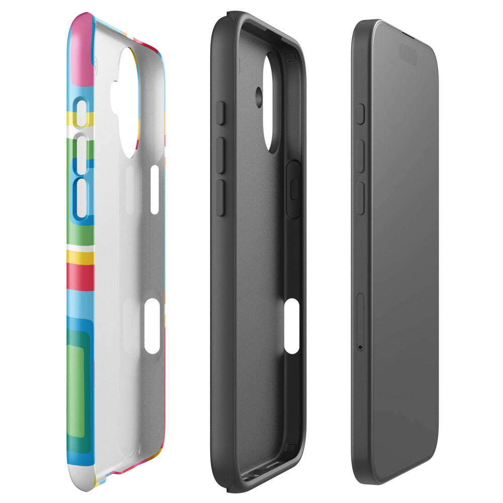 Hop on Pop Abstract Pattern iPhone Case