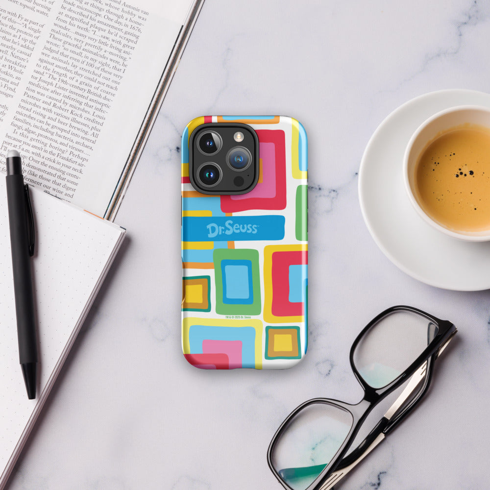 Hop on Pop Abstract Pattern iPhone Case