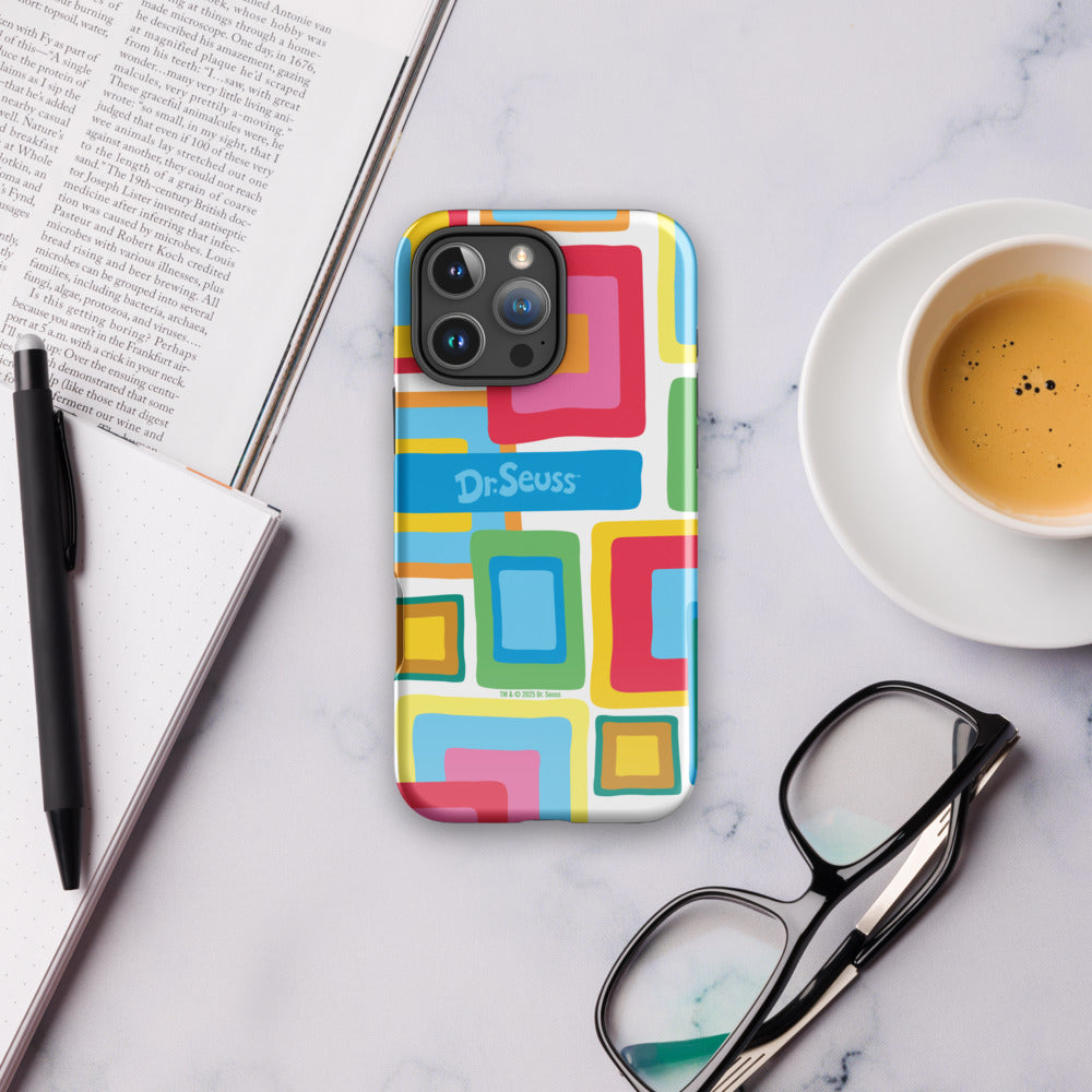 Hop on Pop Abstract Pattern iPhone Case